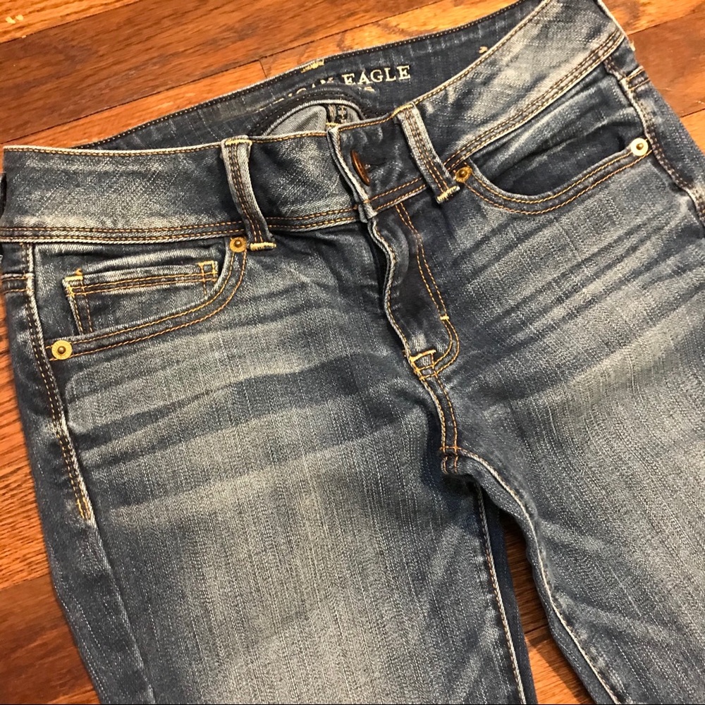 🌵American Eagle Kick Boot Cut Jeans Size 4 Short